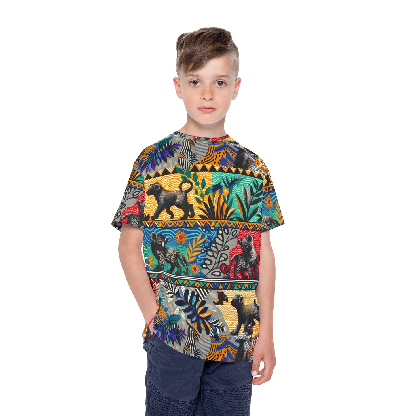 T-SHIRT KID "WILD ANIMAL"